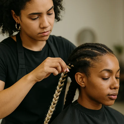 9-Formation tresses : nattes : braid sur tous types de cheveux