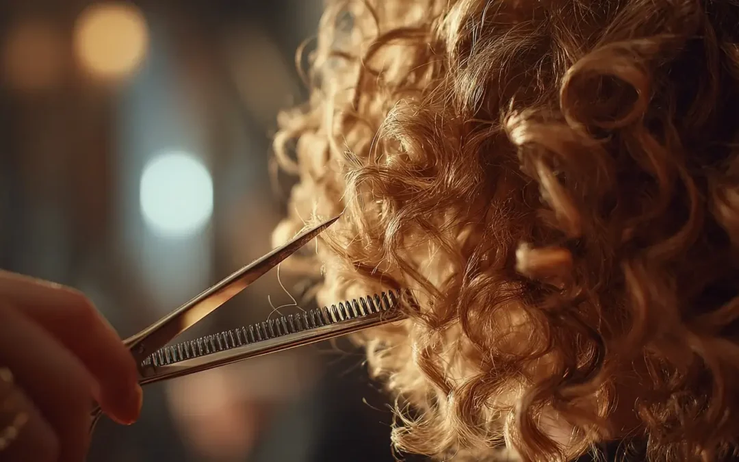 Comment bien couper des cheveux bouclés sans casser la boucle ?