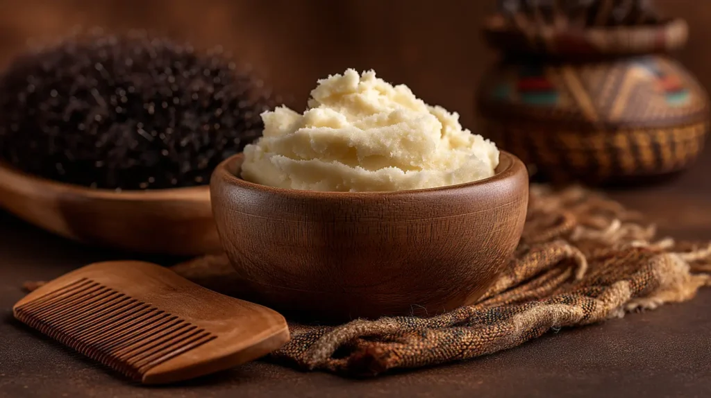 beurre de karité cheveux crépus