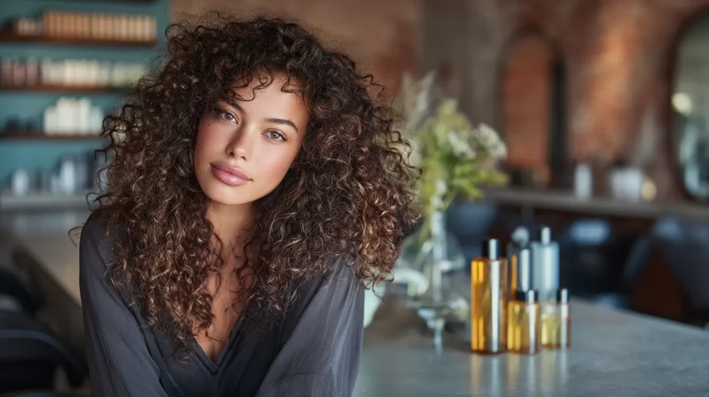 soin cheveux bouclés