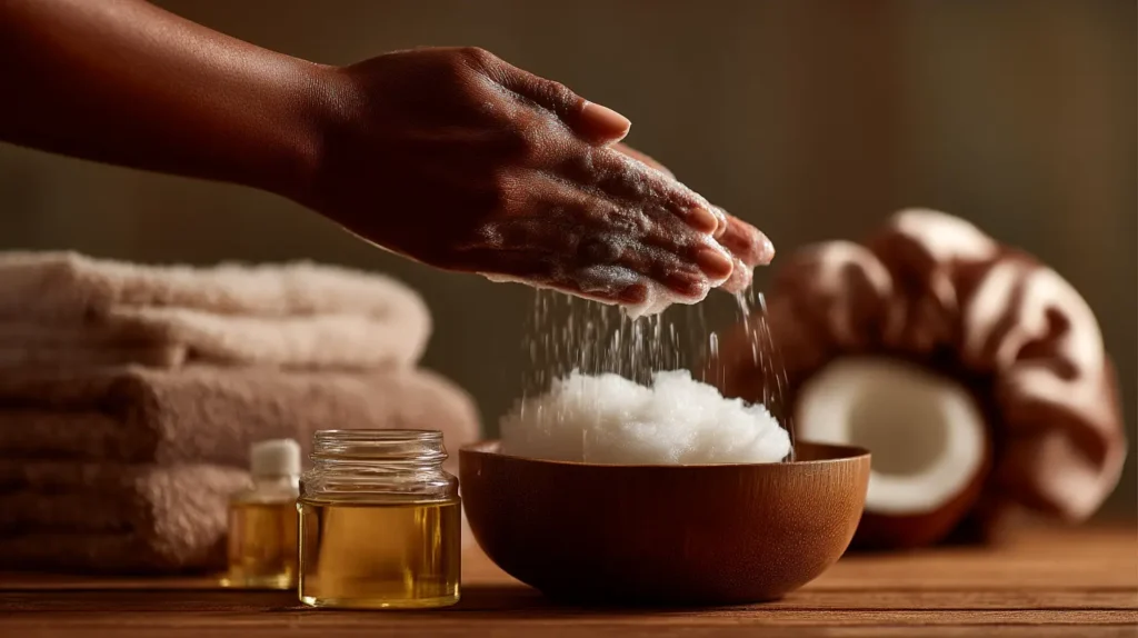 cheveux crépus soin